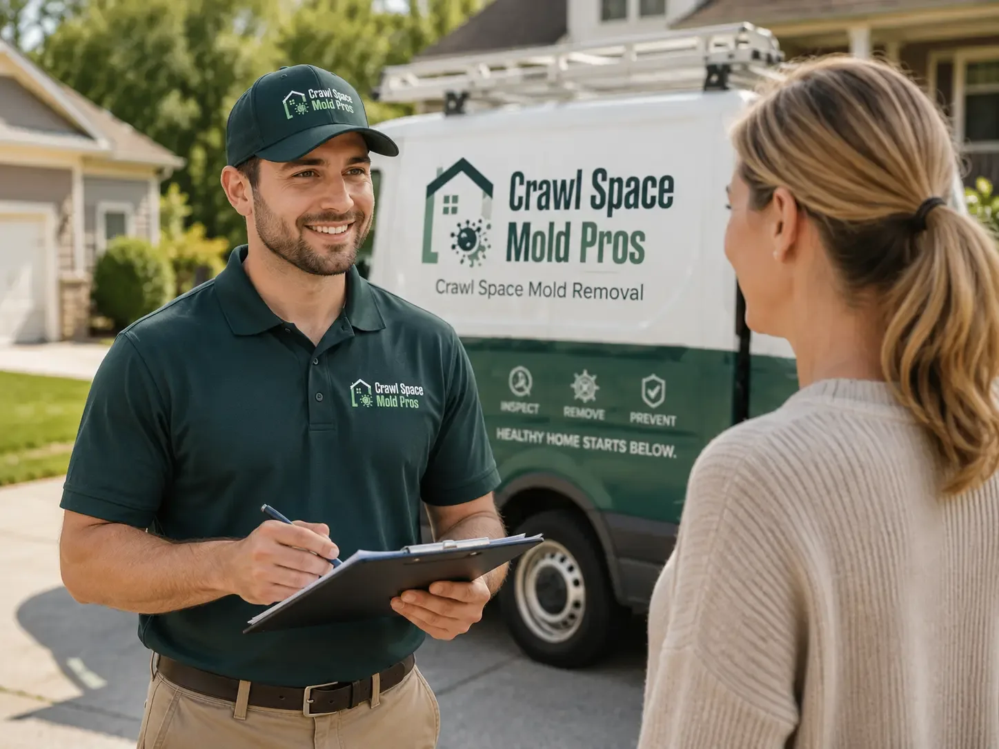 Crawl Space Mold Removal Climbing Hill, IA FAQs